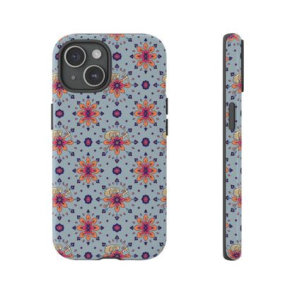 Tough Cases, Sagittarius, Zodiac v3, Flower Pattern