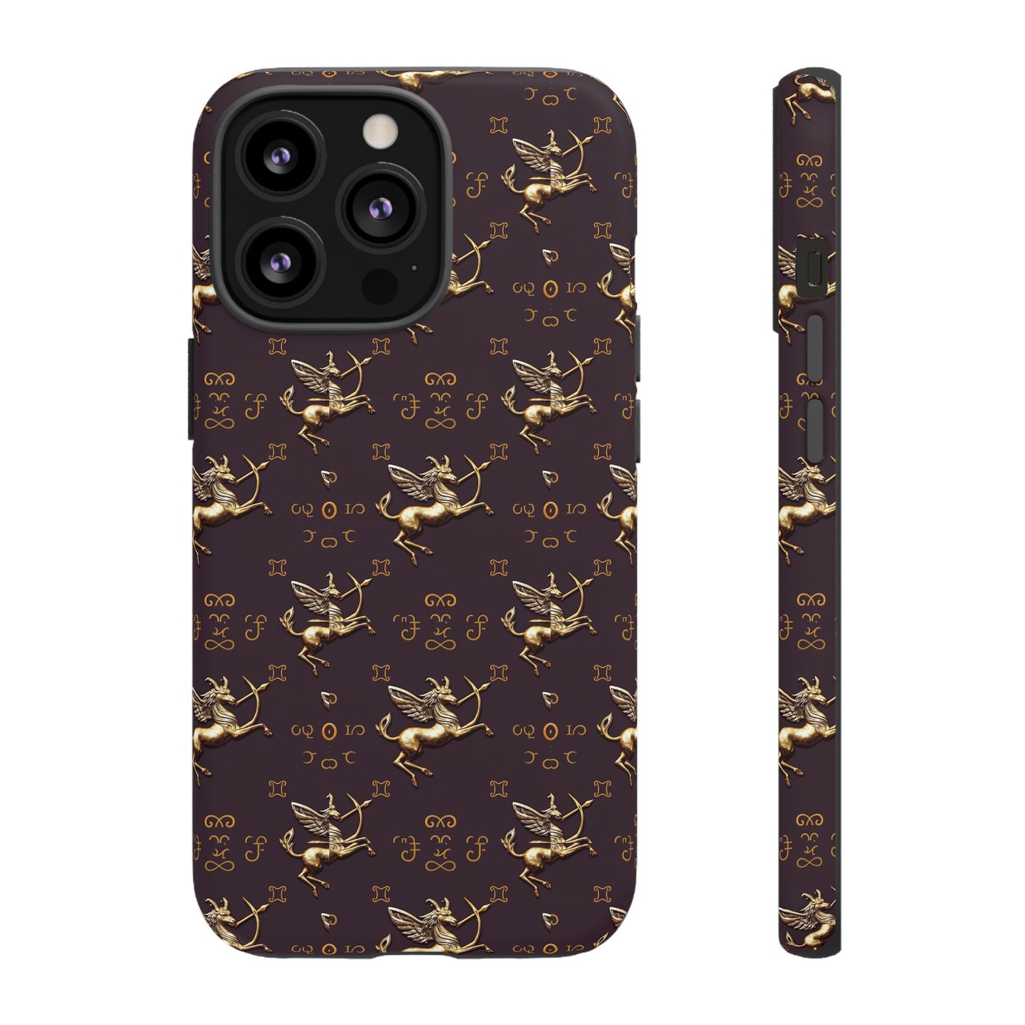 Tough Cases, Sagittarius, Zodiac v3, Metal Pattern