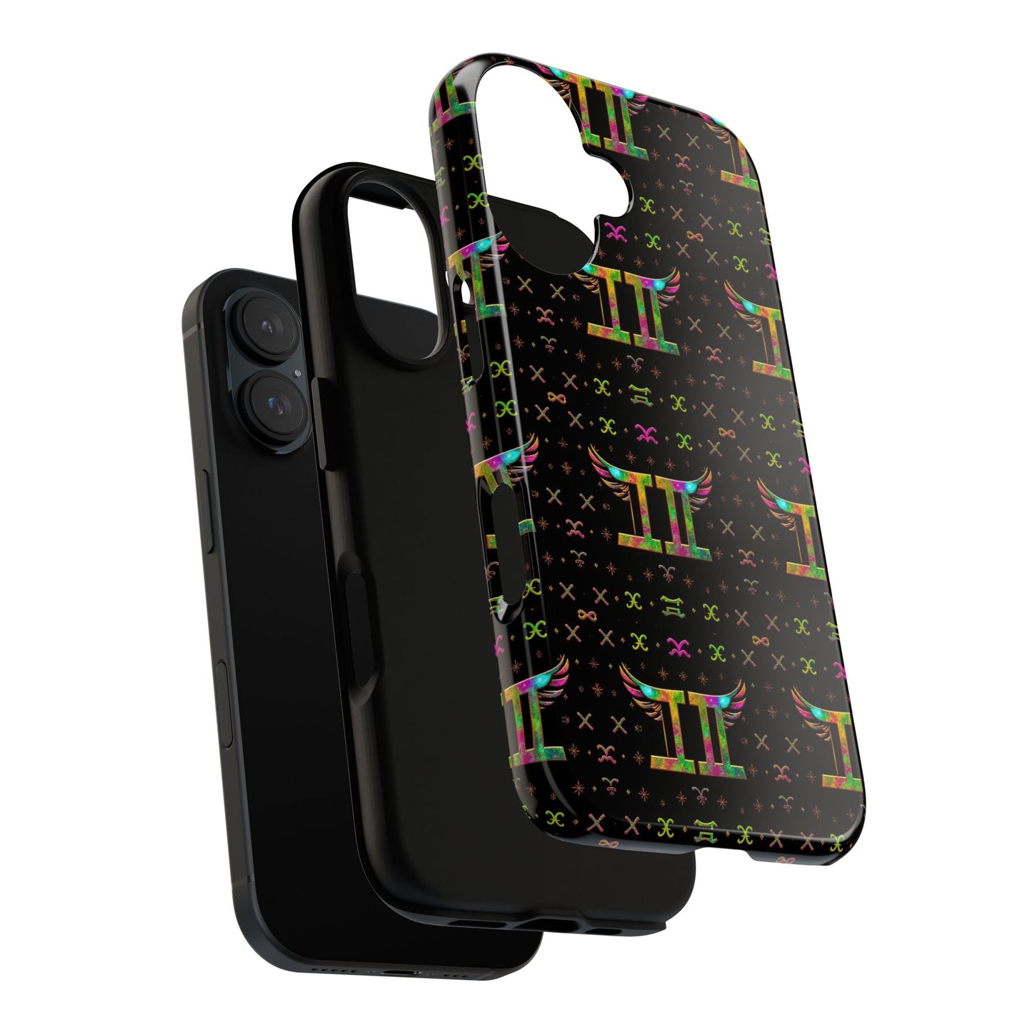 Tough Cases, Gemini, Zodiac v1, Metal Pattern