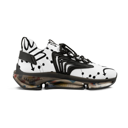 Men's Mesh Sneakers, Scorpio Zodiac Sign, all over print