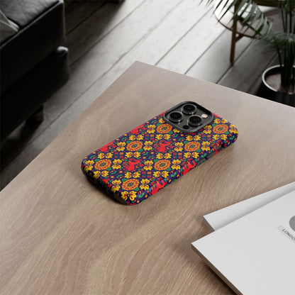 Tough Cases, Virgo, Zodiac v2, Flower Pattern