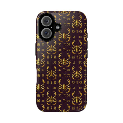 Tough Cases, Scorpio, Zodiac v2, Metal Pattern