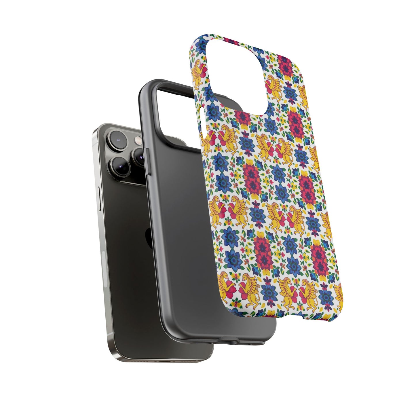 Tough Cases, Gemini, Zodiac, Flower Pattern