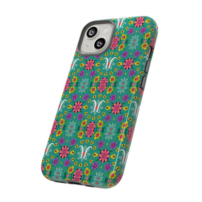 Tough Cases, Aquarius, Zodiac v4, Flower Pattern