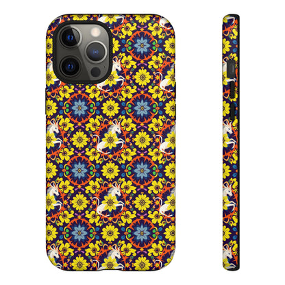 Tough Cases, Aquarius, Zodiac v3, Flower Pattern