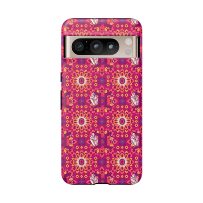 Tough Cases, Gemini, Zodiac v1, Flower Pattern