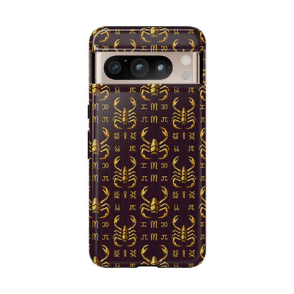 Tough Cases, Scorpio, Zodiac v2, Metal Pattern