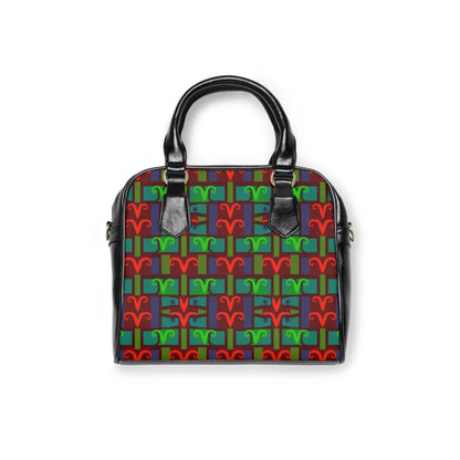Shoulder Handbag, Aries, Zodiac, Shapes Pattern