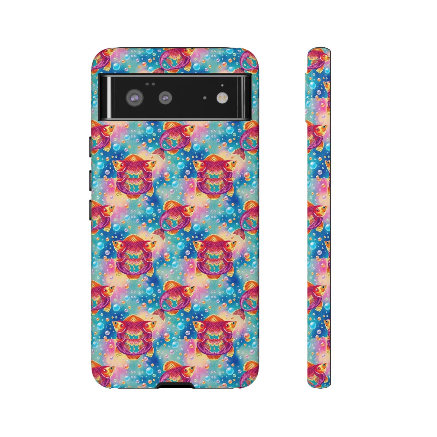 Tough Cases, Pisces, Zodiac v1, Bubble Pattern