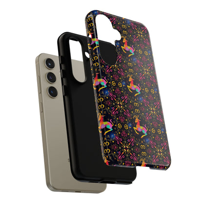 Tough Cases, Capricorn, Zodiac v2, Metal Pattern