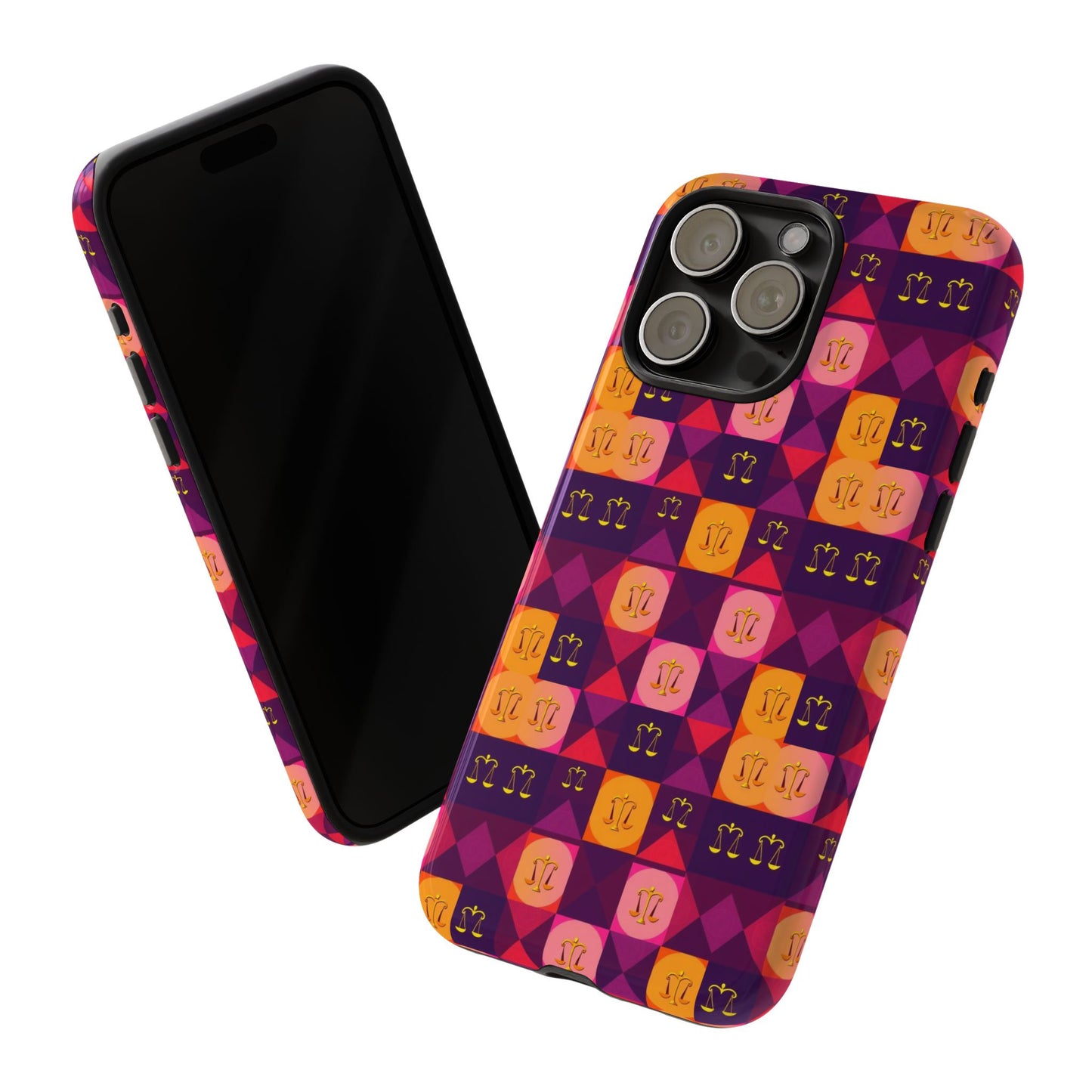 Tough Cases, Libra, Zodiac v1, Shape Pattern