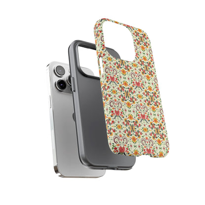 Tough Cases, Aries, Zodiac, Flower Pattern