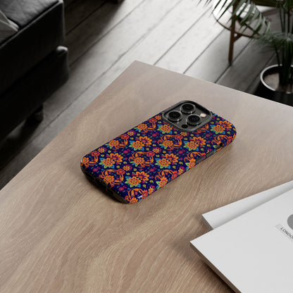 Tough Cases, Cancer, Zodiac, Flower Pattern