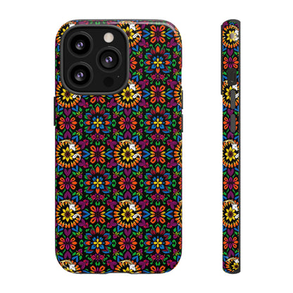 Tough Cases, Capricorn, Zodiac v2, Flower Pattern