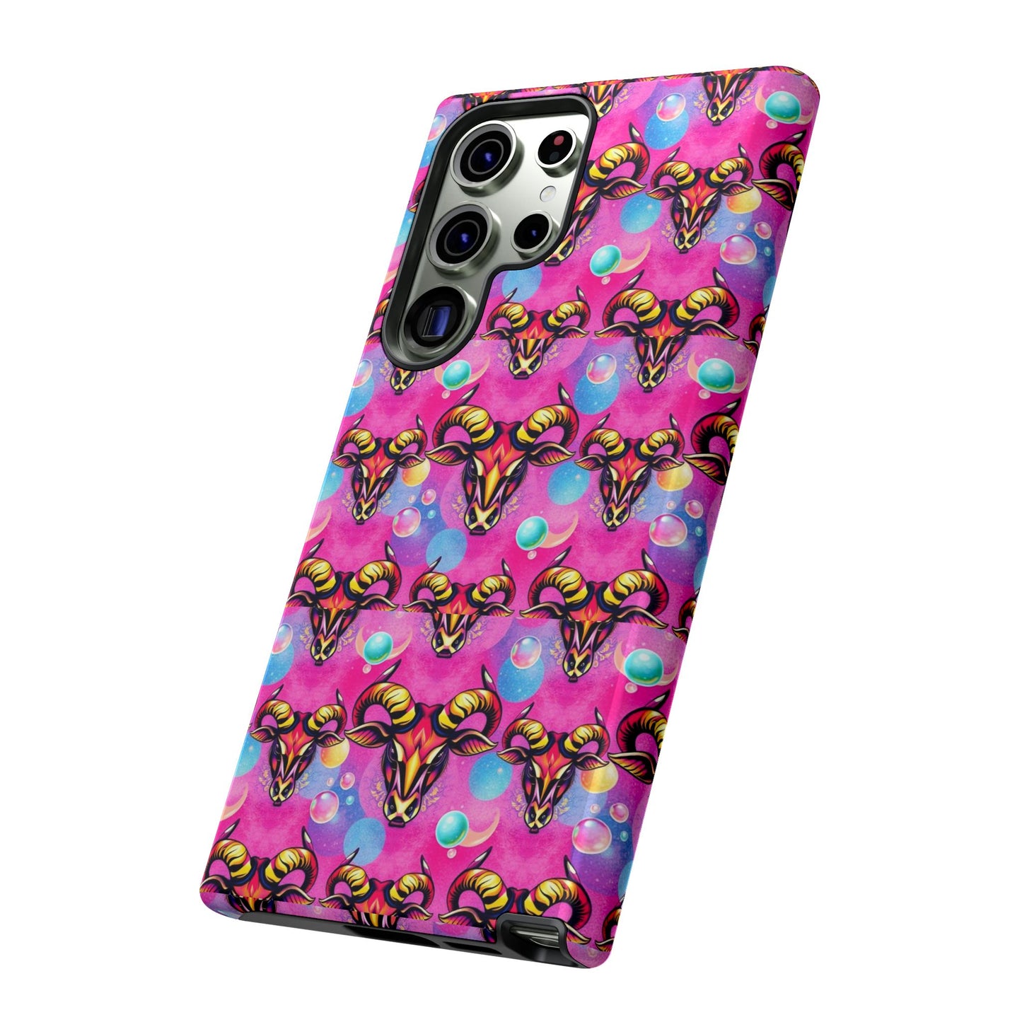 Tough Cases, Taurus, Zodiac, Bubble Pattern