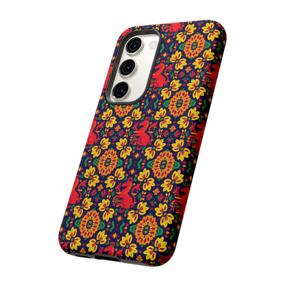 Tough Cases, Virgo, Zodiac v2, Flower Pattern