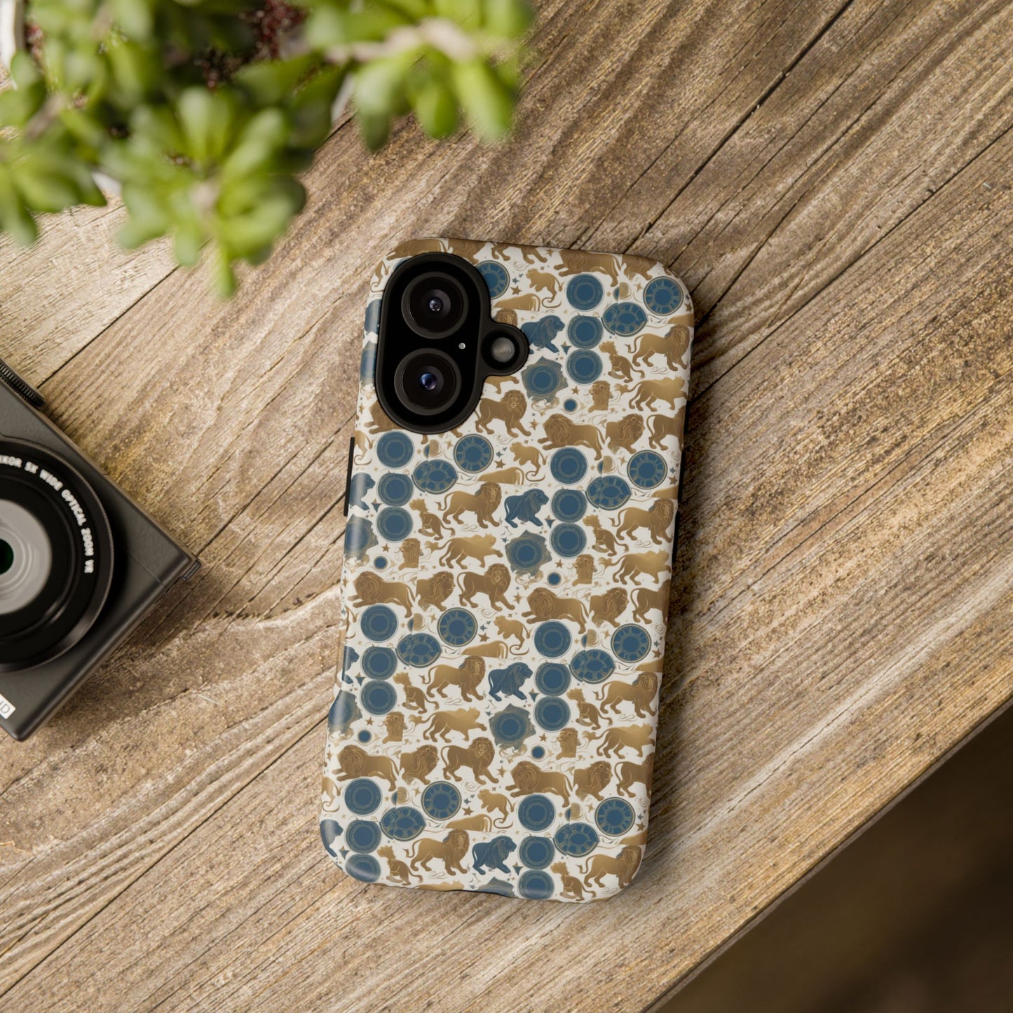 Tough Cases, Leo, Zodiac v2, Metal Pattern