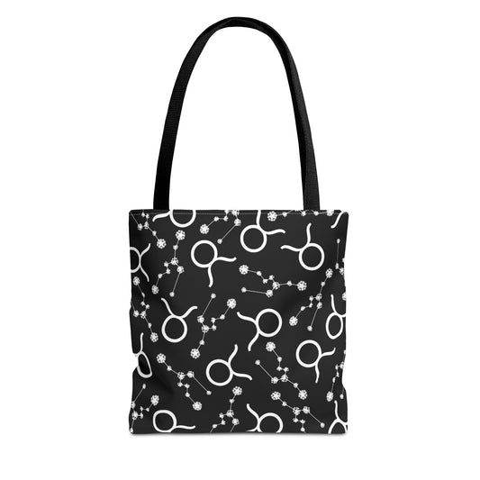 Tote Bag Taurus Zodiac sign AOP