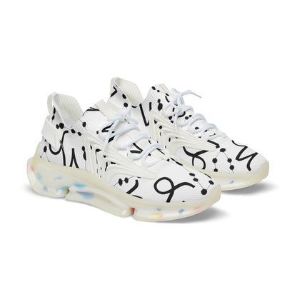 Men's Mesh Sneakers, Capricorn Zodiac Sign, all over print