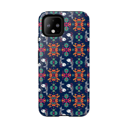 Tough Cases, Pisces, Zodiac, Flower Pattern