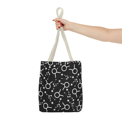 Tote Bag Taurus Zodiac sign AOP