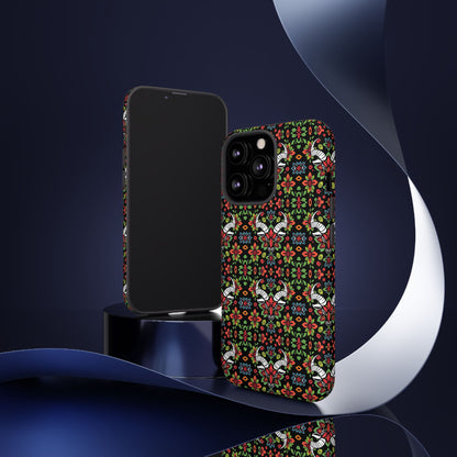 Tough Cases, Taurus, Zodiac v2, Flower Pattern