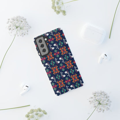 Tough Cases, Pisces, Zodiac, Flower Pattern