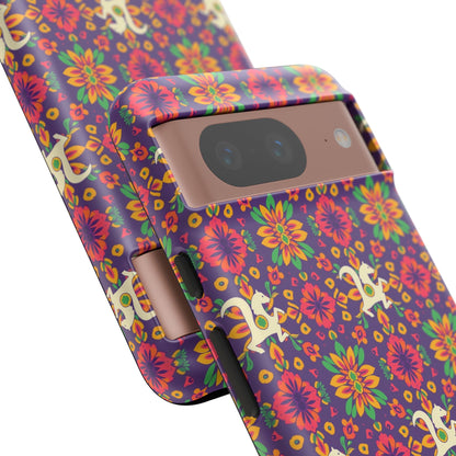 Tough Cases, Aquarius, Zodiac v1, Flower Pattern