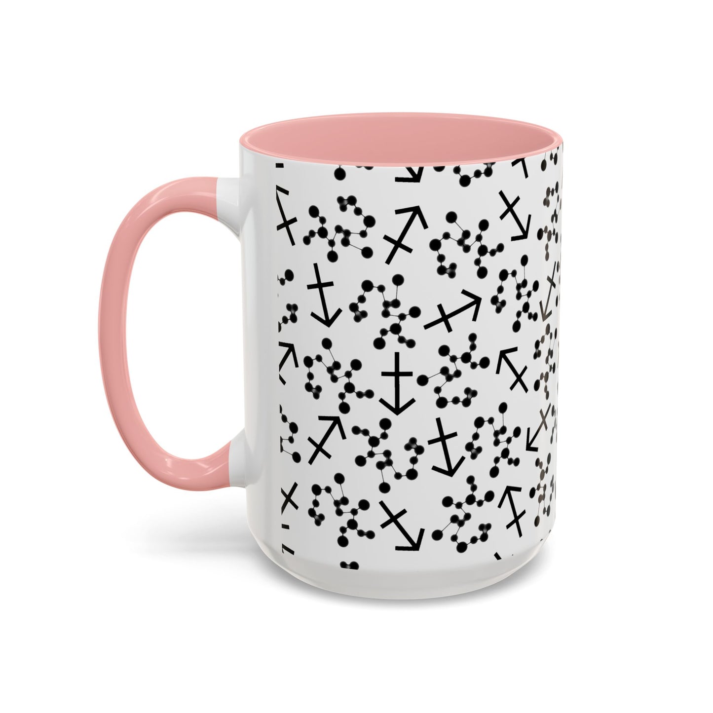 Accent Coffee Mug with the Sagittarius sign (11, 15oz)