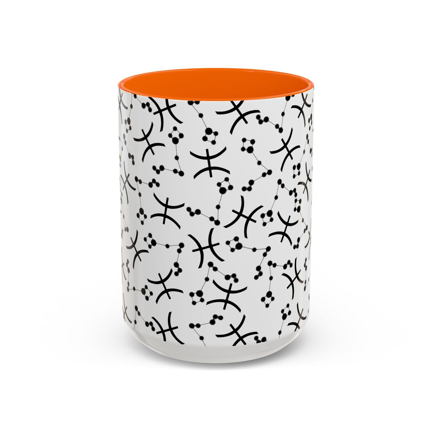Accent Coffee Mug with the Pisces sign (11, 15oz)