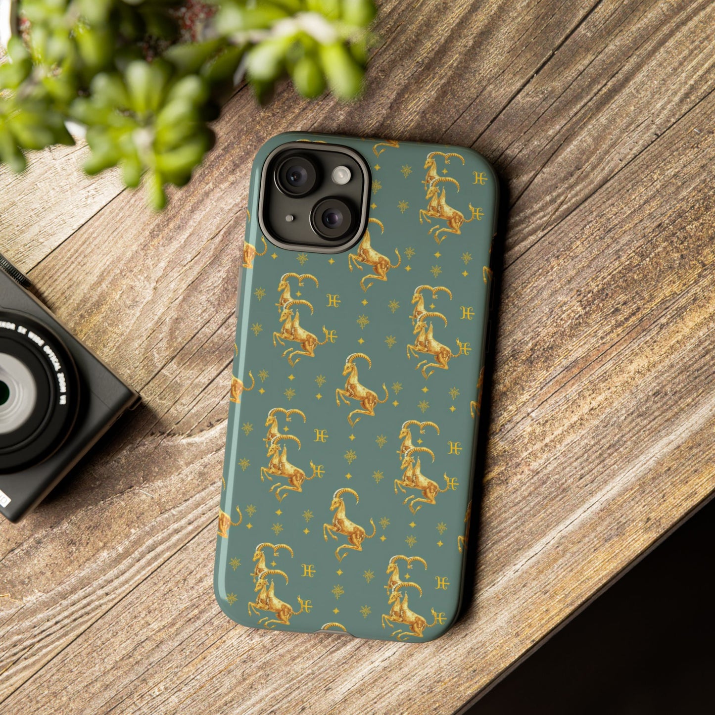 Tough Cases, Capricorn, Zodiac v1, Metal Pattern