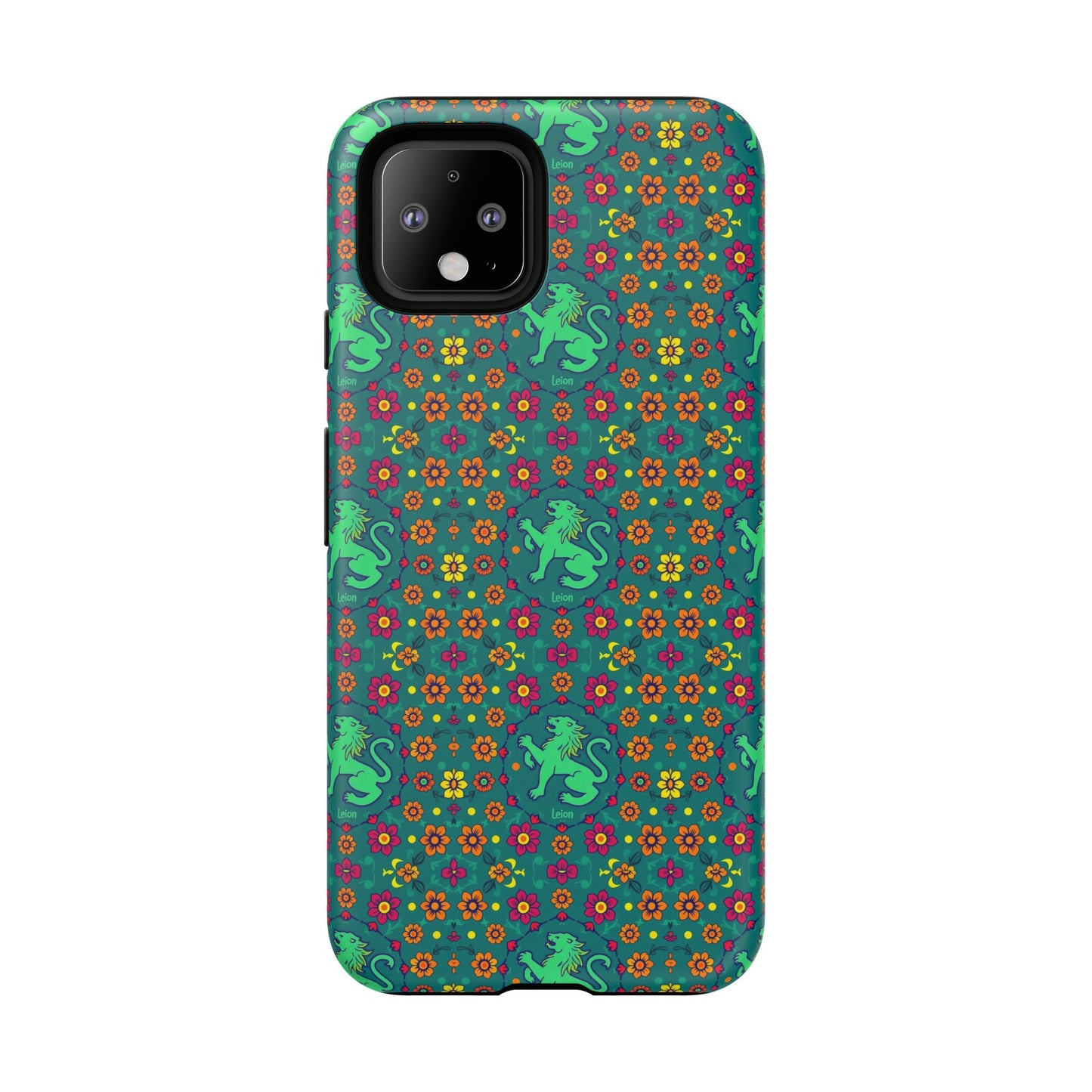 Tough Cases, Leo, Zodiac v3, Flower Pattern