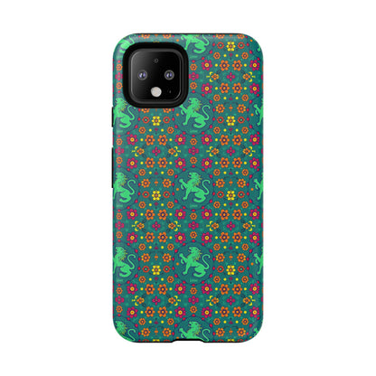 Tough Cases, Leo, Zodiac v3, Flower Pattern