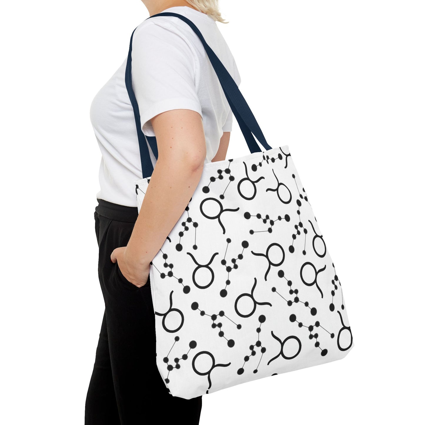Tote Bag Taurus Zodiac sign AOP