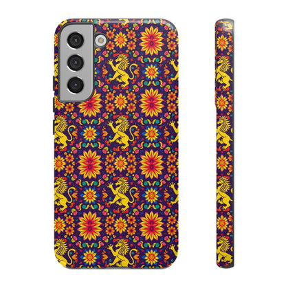 Tough Cases, Leo, Zodiac, Flower Pattern
