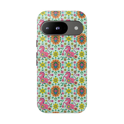 Tough Cases, Aquarius, Zodiac, Flower Pattern