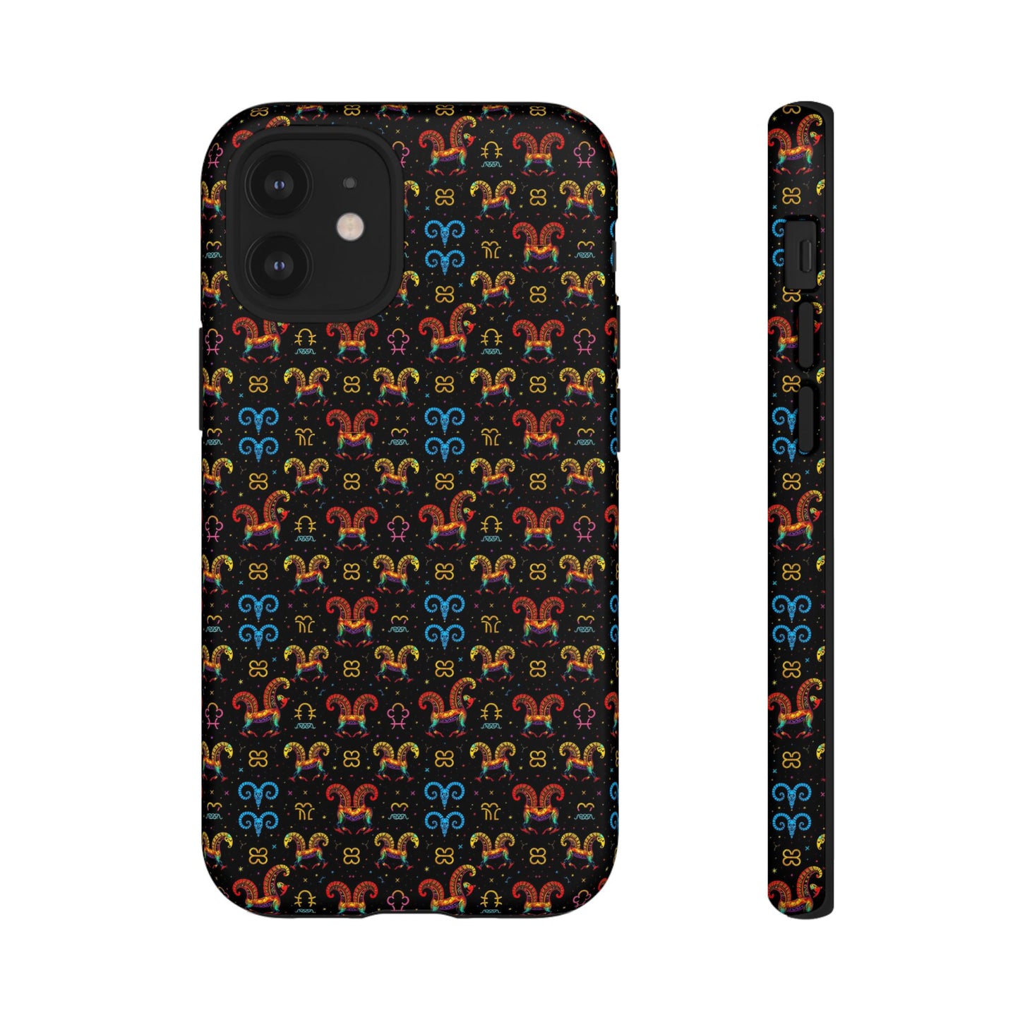 Tough Cases, Aries, Zodiac v1, Metal Pattern