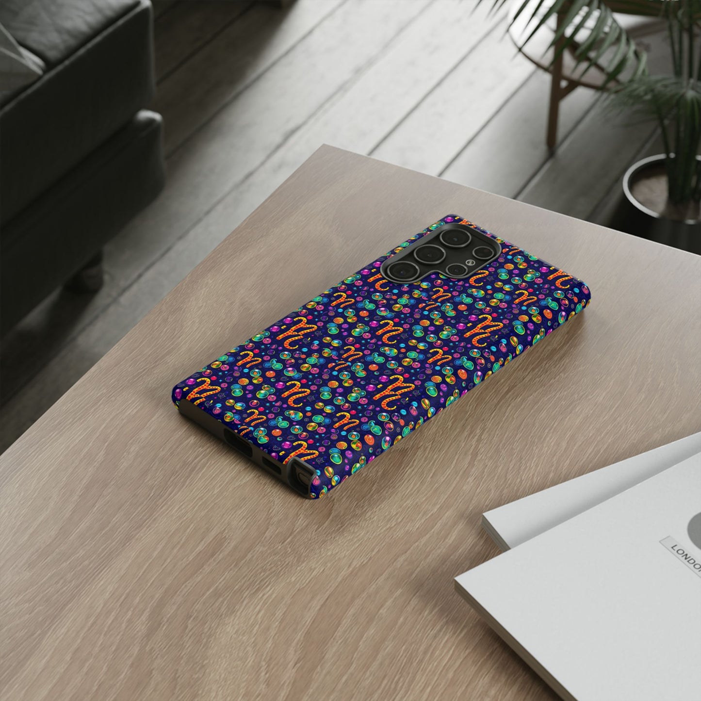 Tough Cases, Aquarius, Zodiac, Bubble Pattern