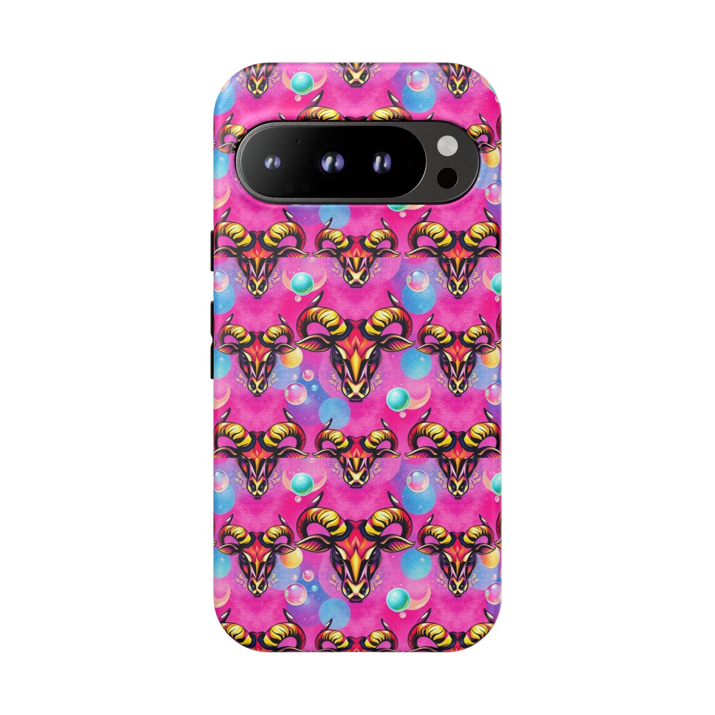 Tough Cases, Taurus, Zodiac, Bubble Pattern