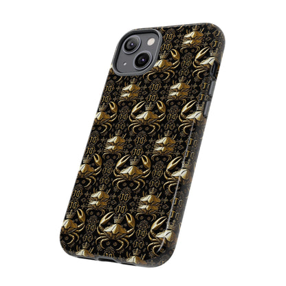 Tough Cases, Cancer, Zodiac, Metal Pattern