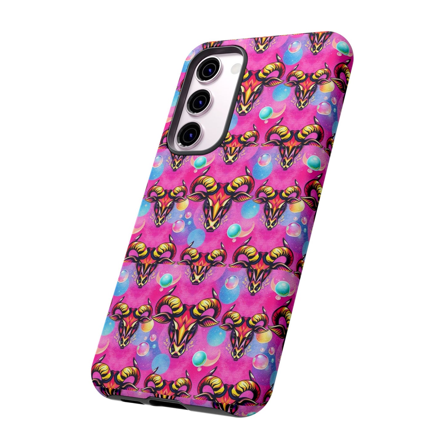 Tough Cases, Taurus, Zodiac, Bubble Pattern