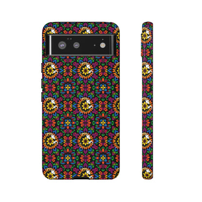 Tough Cases, Capricorn, Zodiac v2, Flower Pattern