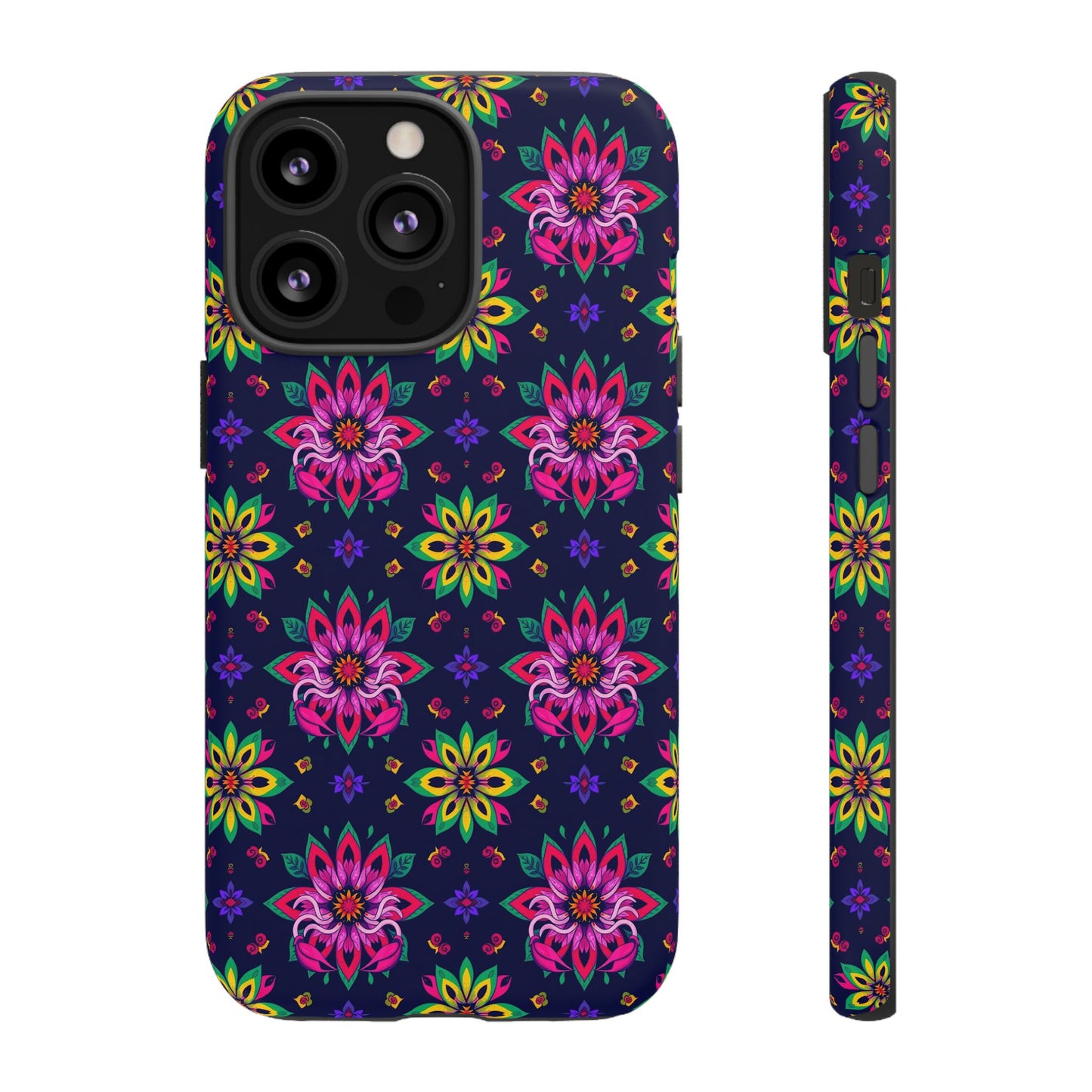Tough Cases, Scorpio, Zodiac v4, Flower Pattern