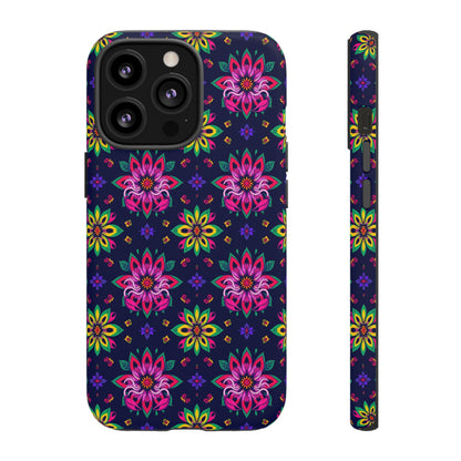 Tough Cases, Scorpio, Zodiac v4, Flower Pattern