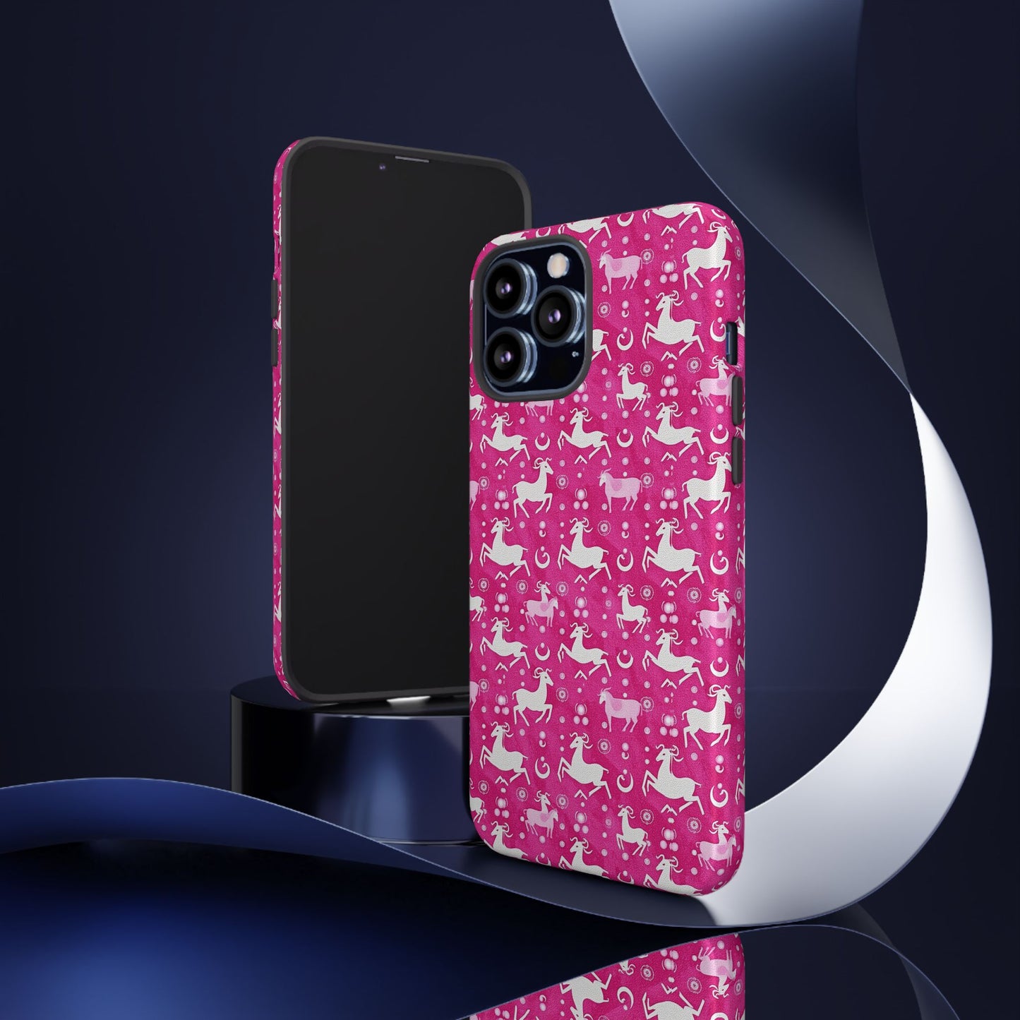 Tough Cases, Capricorn, Zodiac v1, Bubble Pattern