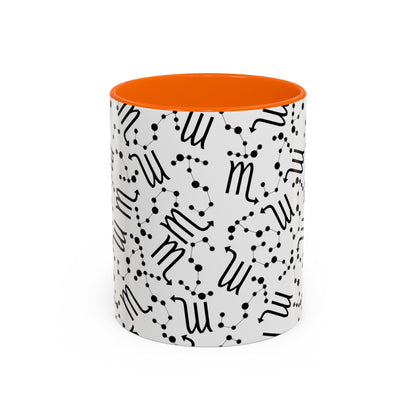 Accent Coffee Mug with the Scorpio sign (11, 15oz)