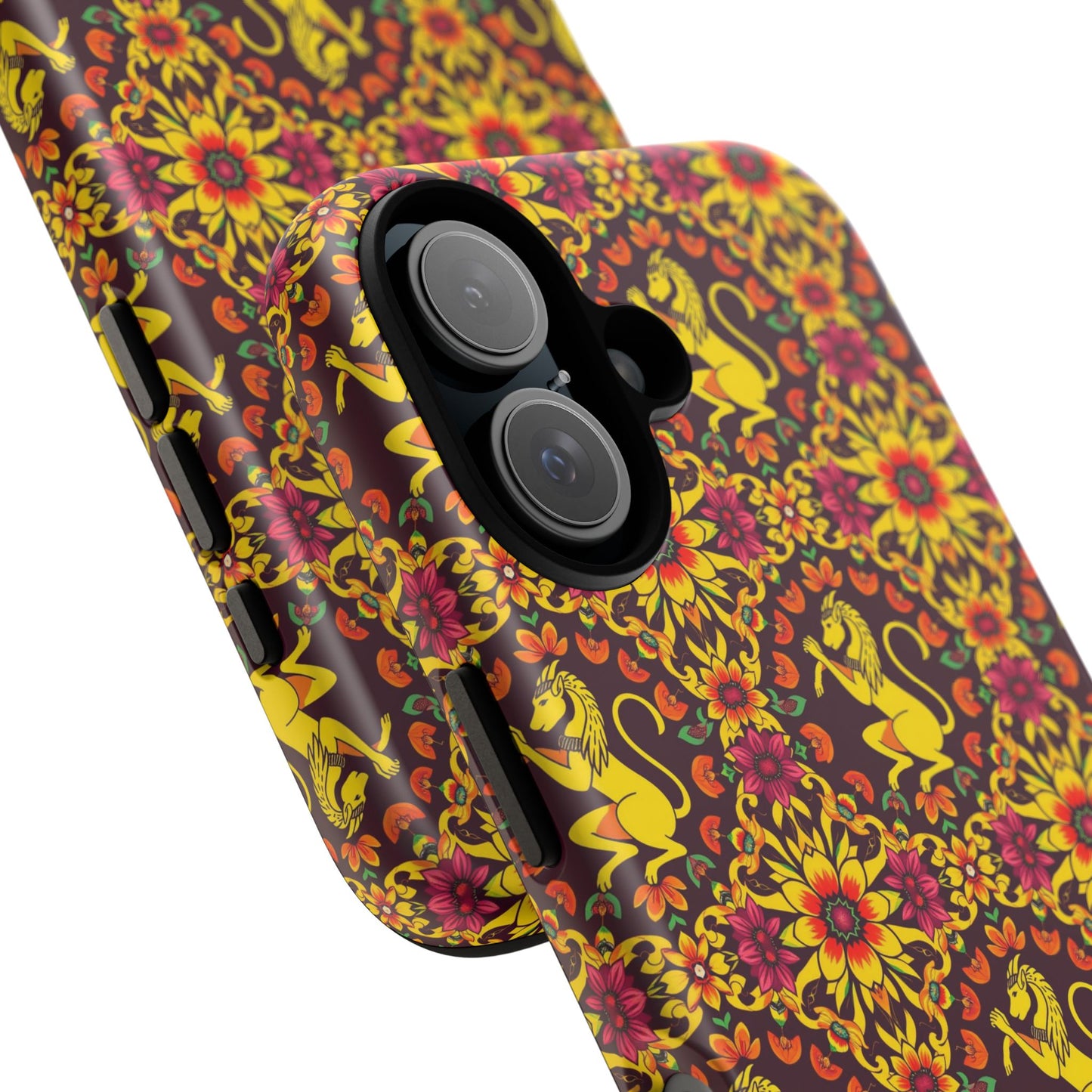 Tough Cases, Virgo, Zodiac v1, Flower Pattern