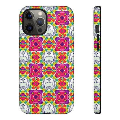 Tough Cases, Pisces, Zodiac v2, Flower Pattern