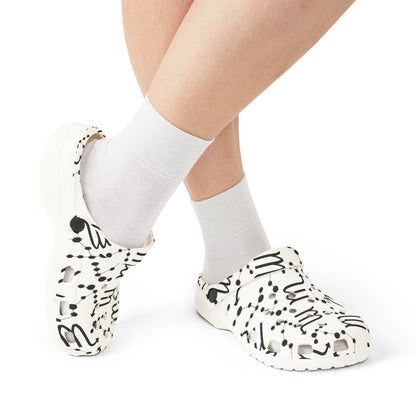 EVA Foam Rubber Shoes (AOP), Material 100% EVA, Scorpio Zodiac Design