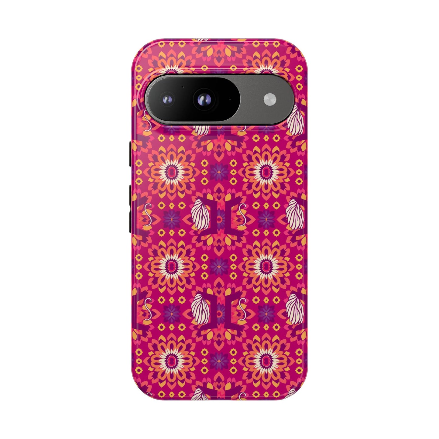 Tough Cases, Gemini, Zodiac v1, Flower Pattern